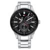 Tommy Hilfiger Men’s Quartz Stainless Steel Black Dial 44mm Watch 1791639 UAE DUBAI AJMAN SHARJAH ABU DHABI RAS AL KHAIMA UMM UL QUWAIN ALAIN FUJAIRAH