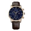 Tommy Hilfiger Men’s Quartz Brown Leather Strap Blue Dial 44mm Watch 1791399 UAE DUBAI AJMAN SHARJAH ABU DHABI RAS AL KHAIMA UMM UL QUWAIN ALAIN FUJAIRAH