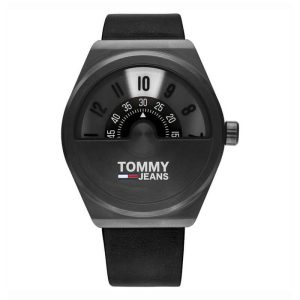 Tommy Hilfiger Men’s Quartz Leather Strap Black Dial 42mm Watch 1791773 UAE DUBAI AJMAN SHARJAH ABU DHABI RAS AL KHAIMA UMM UL QUWAIN ALAIN FUJAIRAH