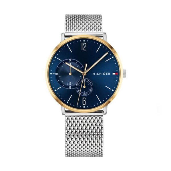 Tommy Hilfiger Men’s Quartz Stainless Steel Blue Dial 40mm Watch 1791505 UAE DUBAI AJMAN SHARJAH ABU DHABI RAS AL KHAIMA UMM UL QUWAIN ALAIN FUJAIRAH