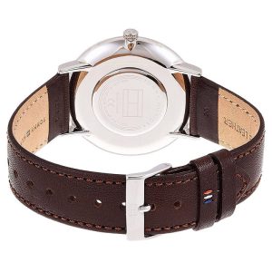 Tommy Hilfiger Men’s Quartz Leather Strap Grey Dial 40mm Watch 1710352 UAE DUBAI AJMAN SHARJAH ABU DHABI RAS AL KHAIMA UMM UL QUWAIN ALAIN FUJAIRAH