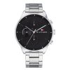 Tommy Hilfiger Men’s Quartz Stainless Steel Black Dial 44mm Watch 1791485 UAE DUBAI AJMAN SHARJAH ABU DHABI RAS AL KHAIMA UMM UL QUWAIN ALAIN FUJAIRAH