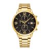 Tommy Hilfiger Men’s Quartz Stainless Steel Black Dial 48mm Watch 1710362