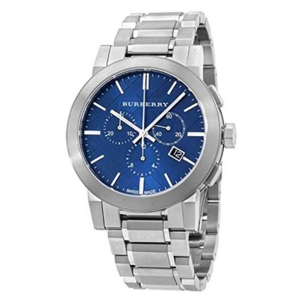 BURBERRY Men’s Swiss made Stainless Steel Blue Dial 42mm Watch BU9363 UAE DUBAI AJMAN SHARJAH ABU DHABI RAS AL KHAIMA UMM UL QUWAIN ALAIN FUJAIRAH