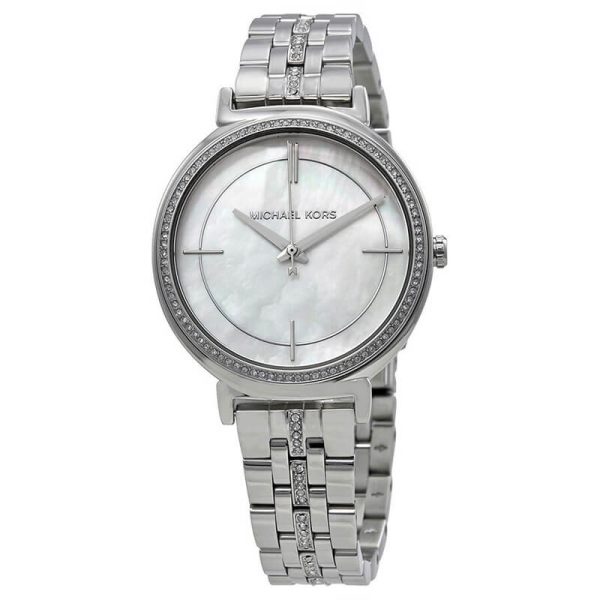 Michael Kors Women’s Quartz Stainless Steel Mother of Pearl Dial 33mm Watch MK3641 UAE DUBAI AJMAN SHARJAH ABU DHABI RAS AL KHAIMA UMM UL QUWAIN ALAIN FUJAIRAH