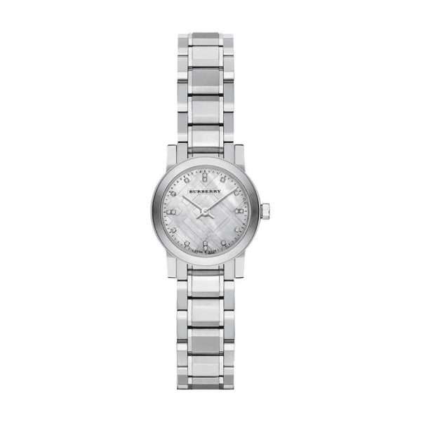 Burberry Women’s Swiss Made Stainless Steel Silver Dial 26mm Watch BU9213 UAE DUBAI AJMAN SHARJAH ABU DHABI RAS AL KHAIMA UMM UL QUWAIN ALAIN FUJAIRAH