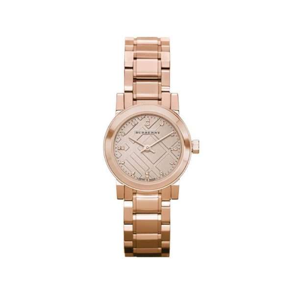 Burberry Women’s Swiss Made Stainless Steel Rose Gold Dial 26mm Watch BU9215 UAE DUBAI AJMAN SHARJAH ABU DHABI RAS AL KHAIMA UMM UL QUWAIN ALAIN FUJAIRAH