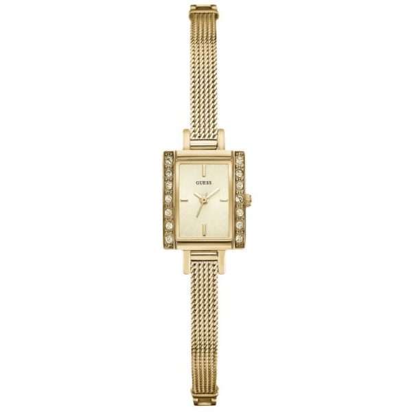 Guess Women’s Quartz Stainless Steel Gold Dial 30mm Watch W0134L2 UAE DUBAI AJMAN SHARJAH ABU DHABI RAS AL KHAIMA UMM UL QUWAIN ALAIN FUJAIRAH