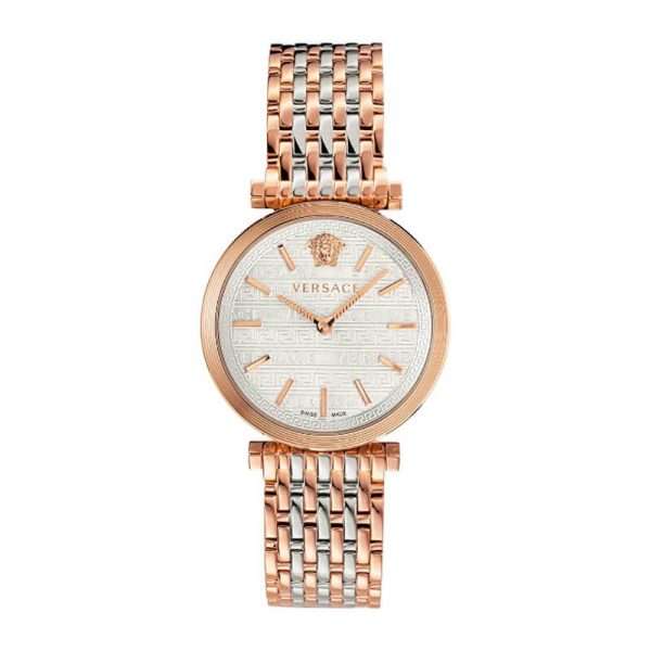 Versace Women Quartz Swiss Made Stainless Steel Silver Dial 36mm Watch VELS00719 UAE DUBAI AJMAN SHARJAH ABU DHABI RAS AL KHAIMA UMM UL QUWAIN ALAIN FUJAIRAH