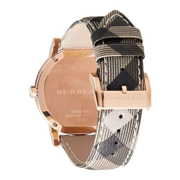 Burberry Women’s Swiss Made Leather Strap Rose Gold Dial 40mm Watch BU9040 UAE DUBAI AJMAN SHARJAH ABU DHABI RAS AL KHAIMA UMM UL QUWAIN ALAIN FUJAIRAH