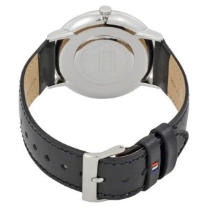 Tommy Hilfiger Men’s Quartz Leather Strap White Dial 40mm Watch 1710351 UAE DUBAI AJMAN SHARJAH ABU DHABI RAS AL KHAIMA UMM UL QUWAIN ALAIN FUJAIRAH