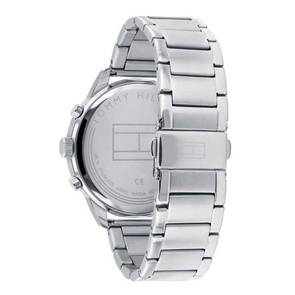 Tommy Hilfiger Men’s Quartz Stainless Steel Blue Dial 44mm Watch 1791575 UAE DUBAI AJMAN SHARJAH ABU DHABI RAS AL KHAIMA UMM UL QUWAIN ALAIN FUJAIRAH