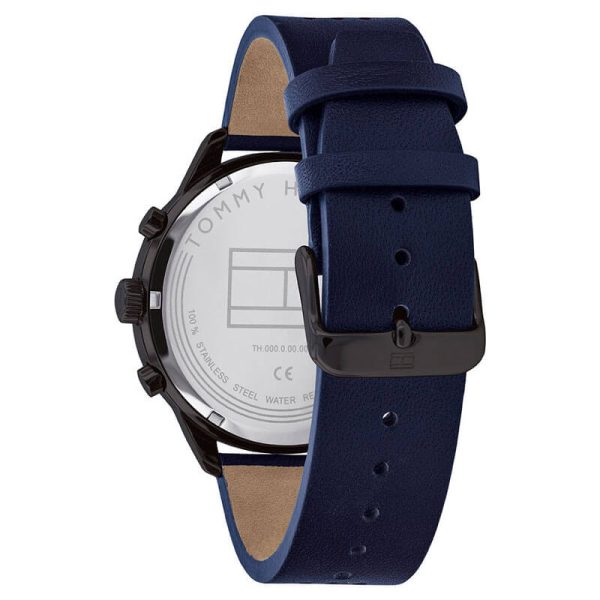 Tommy Hilfiger Men’s Quartz Leather Strap Grey Dial 44mm Watch 1791578 UAE DUBAI AJMAN SHARJAH ABU DHABI RAS AL KHAIMA UMM UL QUWAIN ALAIN FUJAIRAH