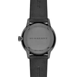 Burberry Men’s Swiss Made Leather Strap Black Dial 40mm Watch BU10003 UAE DUBAI AJMAN SHARJAH ABU DHABI RAS AL KHAIMA UMM UL QUWAIN ALAIN FUJAIRAH