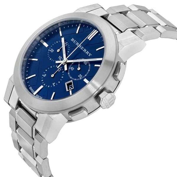 BURBERRY Men’s Swiss made Stainless Steel Blue Dial 42mm Watch BU9363 UAE DUBAI AJMAN SHARJAH ABU DHABI RAS AL KHAIMA UMM UL QUWAIN ALAIN FUJAIRAH