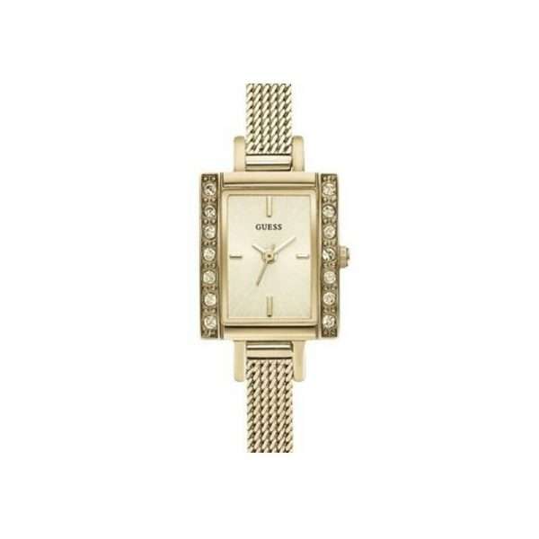 Guess Women’s Quartz Stainless Steel Gold Dial 30mm Watch W0134L2 UAE DUBAI AJMAN SHARJAH ABU DHABI RAS AL KHAIMA UMM UL QUWAIN ALAIN FUJAIRAH