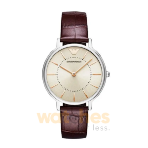 Emporio Armani Women’s Quartz Leather Strap Silver Dial 32mm Watch AR11063 UAE DUBAI AJMAN SHARJAH ABU DHABI RAS AL KHAIMA UMM UL QUWAIN ALAIN FUJAIRAH