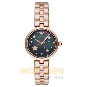 Emporio Armani Women’s Quartz Stainless Steel Black Dial 32mm Watch AR11197 UAE DUBAI AJMAN SHARJAH ABU DHABI RAS AL KHAIMA UMM UL QUWAIN ALAIN FUJAIRAH