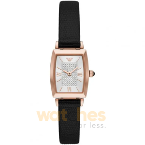 Emporio Armani Women’s Quartz Leather Strap White Pave Dial 26mm Watch AR11408 UAE DUBAI AJMAN SHARJAH ABU DHABI RAS AL KHAIMA UMM UL QUWAIN ALAIN FUJAIRAH