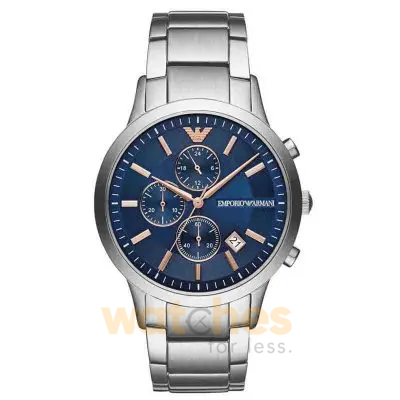 Emporio Armani Men’s Quartz Stainless Steel Blue Dial 43mm Watch AR11458 UAE DUBAI AJMAN SHARJAH ABU DHABI RAS AL KHAIMA UMM UL QUWAIN ALAIN FUJAIRAH