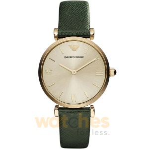 Emporio Armani Women’s Quartz Leather Strap Beige Dial 32mm Watch AR1726 UAE DUBAI AJMAN SHARJAH ABU DHABI RAS AL KHAIMA UMM UL QUWAIN ALAIN FUJAIRAH