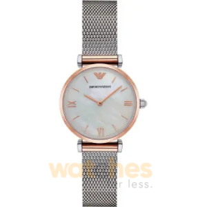 Emporio Armani Women’s Quartz Stainless Steel Mother of pearl Dial 32mm Watch AR2067 UAE DUBAI AJMAN SHARJAH ABU DHABI RAS AL KHAIMA UMM UL QUWAIN ALAIN FUJAIRAH