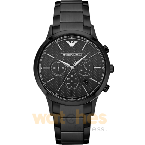 Emporio Armani Men’s Quartz Stainless Steel Black Dial 43mm Watch AR2485 UAE DUBAI AJMAN SHARJAH ABU DHABI RAS AL KHAIMA UMM UL QUWAIN ALAIN FUJAIRAH