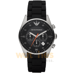 Emporio Armani Men’s Quartz Stainless Steel Black Dial 40mm Watch AR5858 UAE DUBAI AJMAN SHARJAH ABU DHABI RAS AL KHAIMA UMM UL QUWAIN ALAIN FUJAIRAH