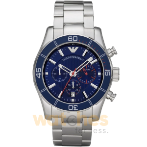Emporio Armani Men’s Quartz Stainless Steel Blue Dial 45mm Watch AR5933 UAE DUBAI AJMAN SHARJAH ABU DHABI RAS AL KHAIMA UMM UL QUWAIN ALAIN FUJAIRAH