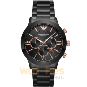 Emporio Armani Men’s Quartz Ceramic Chain Black Dial 43mm Watch AR70006 UAE DUBAI AJMAN SHARJAH ABU DHABI RAS AL KHAIMA UMM UL QUWAIN ALAIN FUJAIRAH