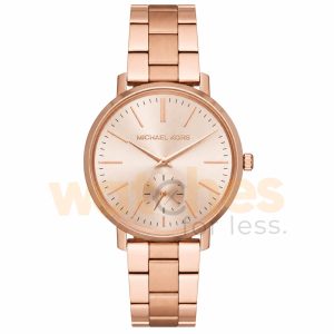 Michael Kors Women’s Quartz Stainless Steel Rose Gold Dial 38mm Watch MK3501