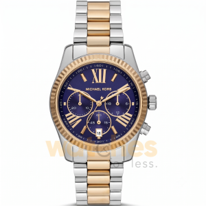 Michael Kors Women’s Quartz Two-tone Stainless Steel Blue Dial 38mm Watch MK7218