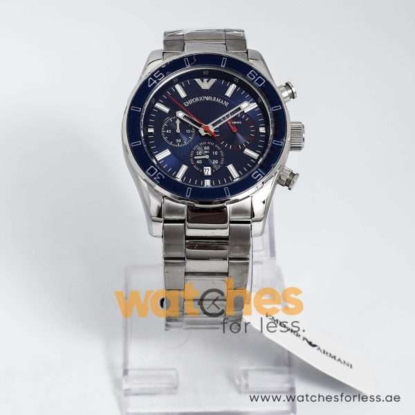 Emporio Armani Men’s Quartz Stainless Steel Blue Dial 45mm Watch AR5933 UAE DUBAI AJMAN SHARJAH ABU DHABI RAS AL KHAIMA UMM UL QUWAIN ALAIN FUJAIRAH