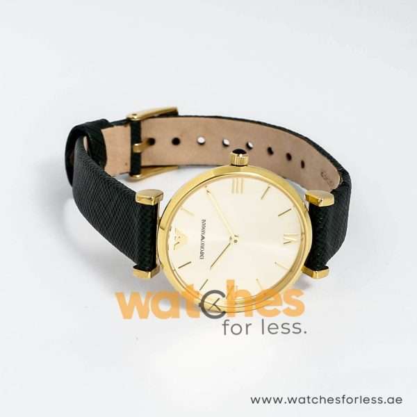 Emporio Armani Women’s Quartz Leather Strap Beige Dial 32mm Watch AR1726 UAE DUBAI AJMAN SHARJAH ABU DHABI RAS AL KHAIMA UMM UL QUWAIN ALAIN FUJAIRAH