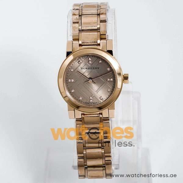 Burberry Women’s Swiss Made Stainless Steel Rose Gold Dial 26mm Watch BU9215 UAE DUBAI AJMAN SHARJAH ABU DHABI RAS AL KHAIMA UMM UL QUWAIN ALAIN FUJAIRAH