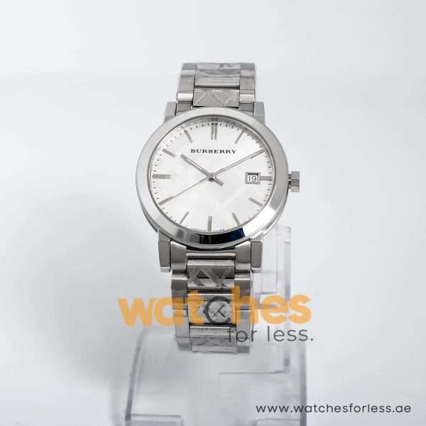 Burberry Men’s Swiss Made Stainless Steel Silver Dial 38mm Watch BU9037 UAE DUBAI AJMAN SHARJAH ABU DHABI RAS AL KHAIMA UMM UL QUWAIN ALAIN FUJAIRAH