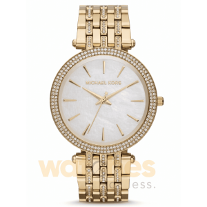 Michael Kors Women’s Quartz Stainless Steel Mother of pearl Dial 39mm Watch MK3219