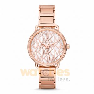Michael Kors Women’s Quartz Stainless Steel Silver Dial 36mm Watch MK3887