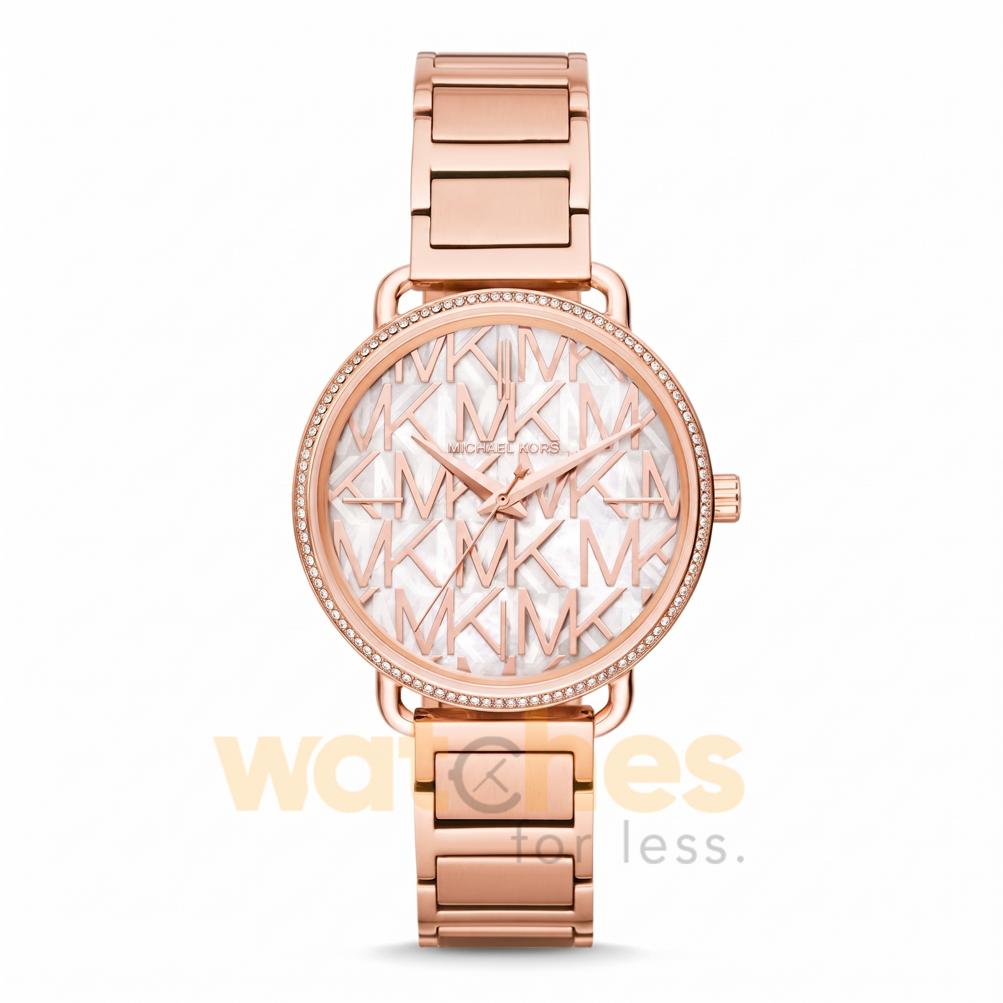 Michael Kors Women’s Quartz Stainless Steel Silver Dial 36mm Watch MK3887
