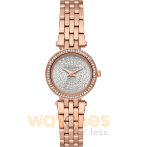 Michael Kors Women’s Quartz Stainless Steel White Dial 26mm Watch MK4410
