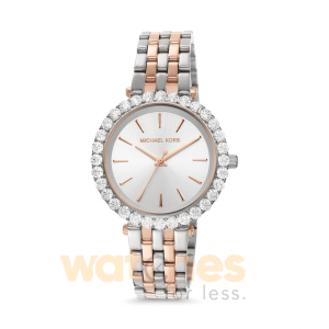 Michael Kors Women’s Quartz Stainless Steel Silver Dial 35mm Watch MK4515