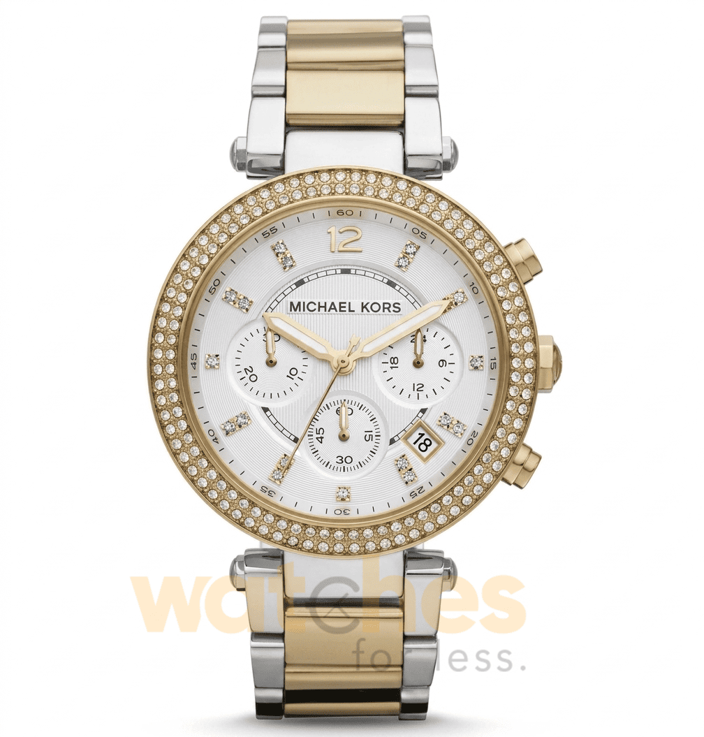 Michael Kors Women’s Quartz Stainless Steel White Dial 39mm Watch MK5626