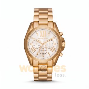 Michael Kors Unisex Quartz Stainless Steel Off White Dial 43mm Watch MK6266