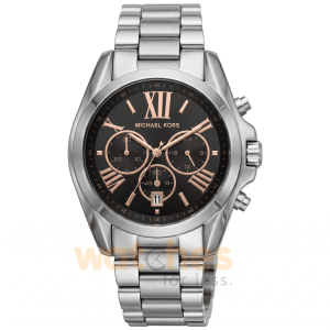 Michael Kors Women’s Quartz Stainless Steel Grey Dial 43mm Watch MK6557