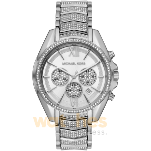 Michael Kors Women’s Quartz Stainless Steel Silver Dial 44mm Watch MK6728