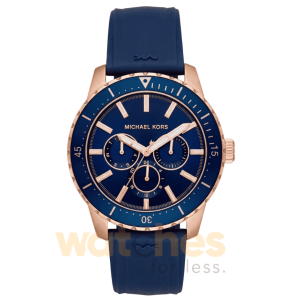 Michael Kors Men’s Quartz Silicone Strap Blue Dial 44mm Watch MK7163 UAE DUBAI AJMAN SHARJAH ABU DHABI RAS AL KHAIMA UMM UL QUWAIN ALAIN FUJAIRAH