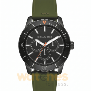 Michael Kors Men’s Quartz Silicone Strap Black Dial 44mm Watch MK7165 UAE DUBAI AJMAN SHARJAH ABU DHABI RAS AL KHAIMA UMM UL QUWAIN ALAIN FUJAIRAH