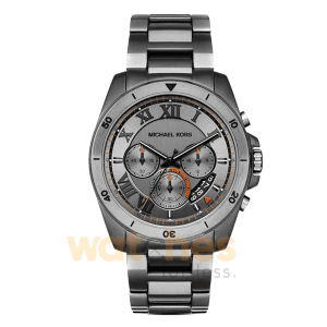 Michael Kors Men’s Quartz Stainless Steel Grey Dial 44mm Watch MK8465