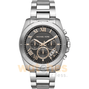 Michael Kors Men’s Quartz Stainless Steel Grey Dial 44mm Watch MK8609