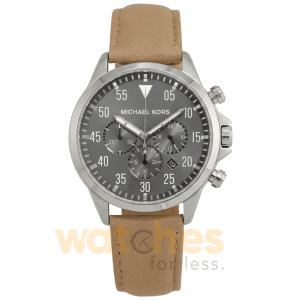 Michael Kors Men’s Quartz Leather Strap Grey Dial 45mm Watch MK8616 UAE DUBAI AJMAN SHARJAH ABU DHABI RAS AL KHAIMA UMM UL QUWAIN ALAIN FUJAIRAH